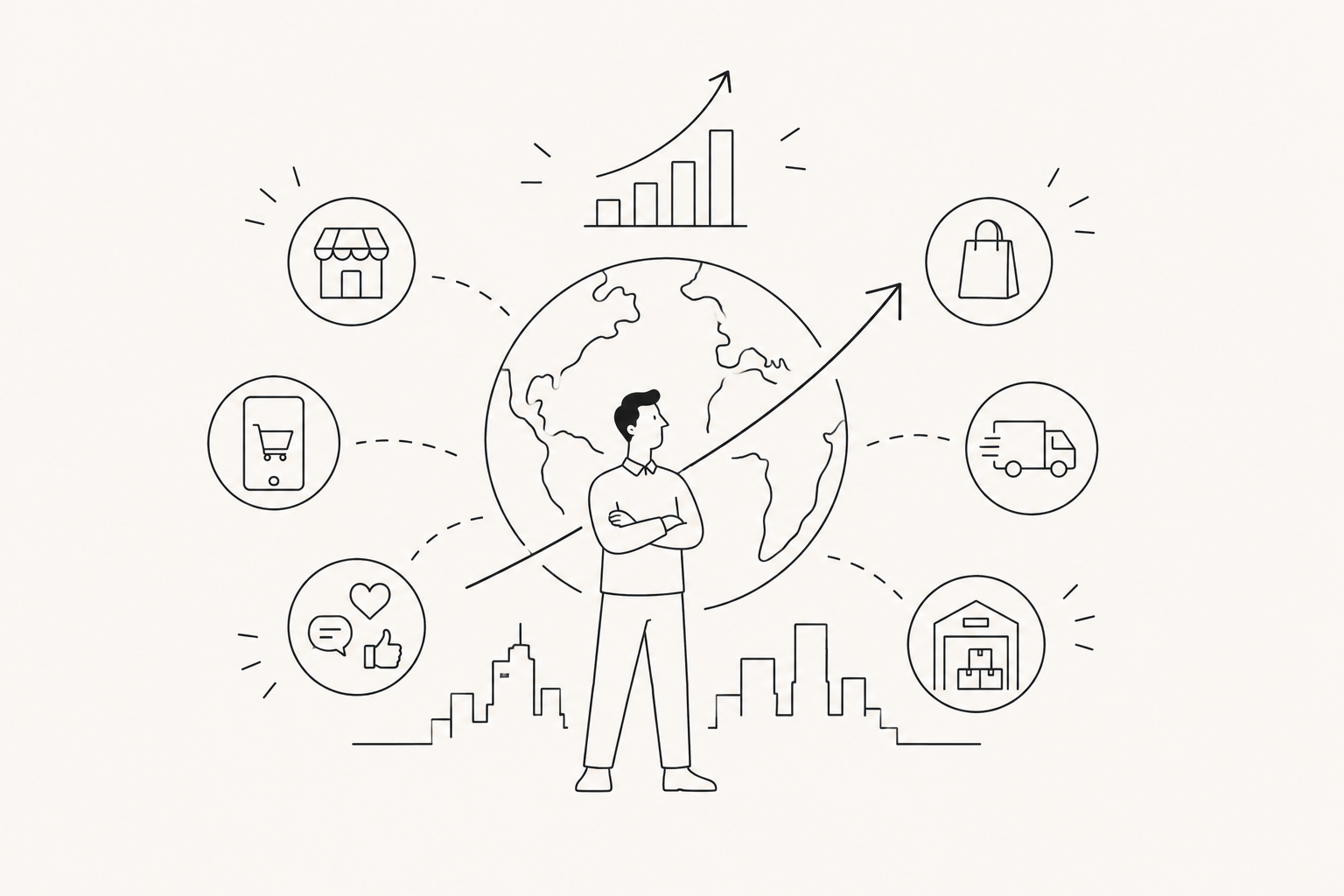 Scale — expanding retail network and strategic partnerships